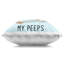 Design de coussin décoratif suspendu Hanging With My Peeps par Jim Baldwin