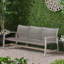 Canapé d'extérieur 3 places en bois d'acacia-130498111