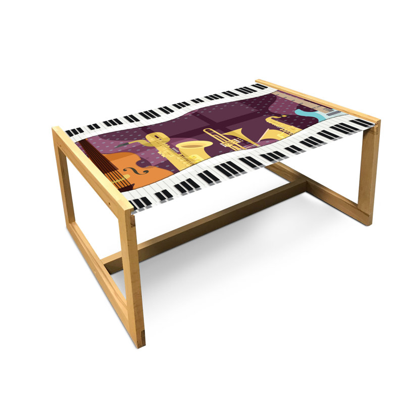 Jakaiden Sled Coffee Table, 90cm H x 62cm W x 40cm D
