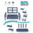 Hdpe All-weather 4-person Sofa Set & Coffee Table – Complete Outdoor Patio Conversation Set-18039331