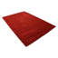 Marcie Hand Knotted Loom Wool Eco-Friendly Area Rugs - Rectangle, Red Colour, Plain Solid Design, High Pile Thick Handmade Anti Skid Area Rugs for Living Room, Bed Room-24442667
