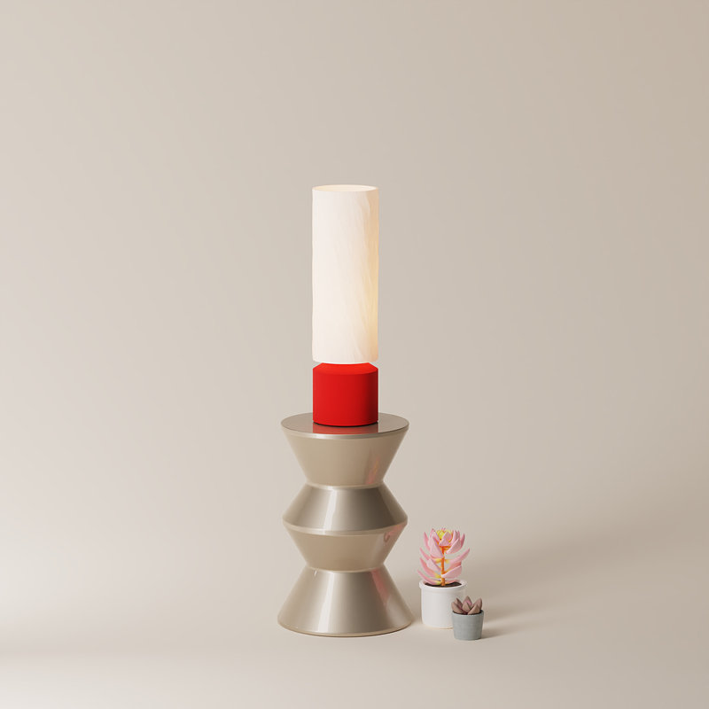 Lago Medium Table Light, Poppy