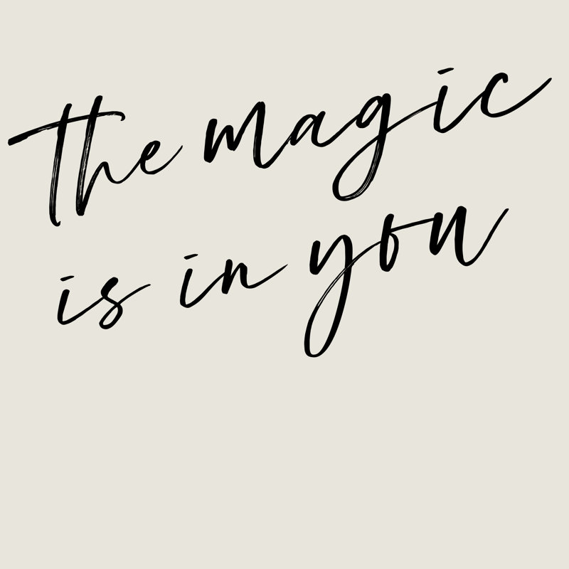 You're Magic I by Anna Hambly - Wrapped Canvas Painting, 91cm H x 91cm W