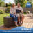 73 Gallon Large Resin Deck Box, Lockable Indoor Outdoor Storage Container-125298643