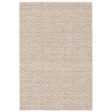 Honeycomb Natural Handwoven Wool Rug