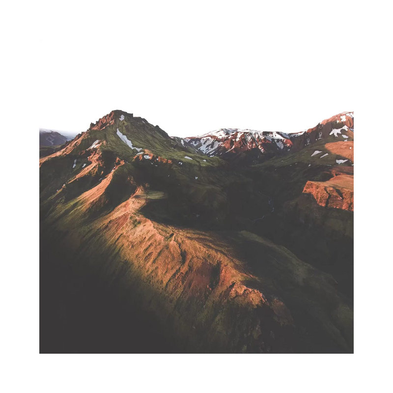 Morning Ridge 1 Piece Wrapped Canvas Wall Art, 30.48 cm H x 30.48 cm W