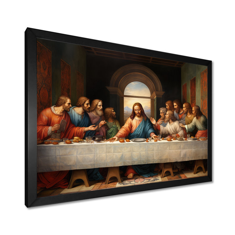 Masterpiece The Last Supper Of Today On Canvas Print