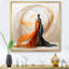 Abstrait contemporain danseur africain I - art mural femme afro-américaine-1004286286-962744688-962744692