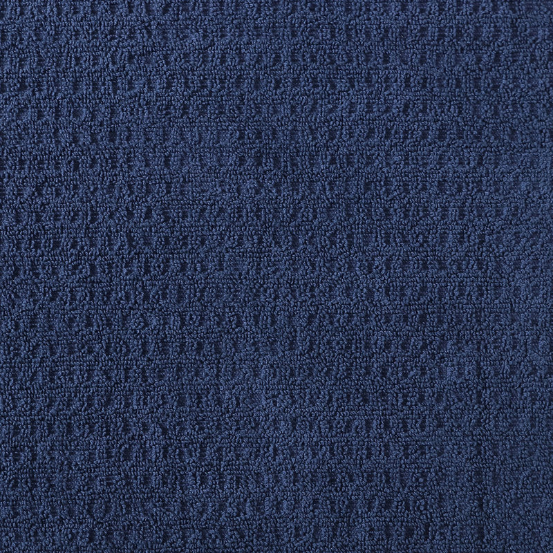 Oversized Dark Blue Cotton Terrycloth Bath Sheet Set