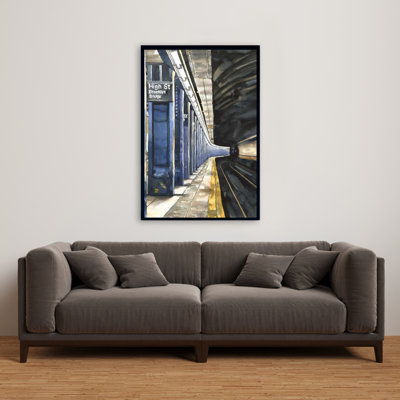 «New-york Subway» sur toile