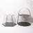 Artesà 2 piece Serveware Set with Glass Serving Cloche and Cake Stand 