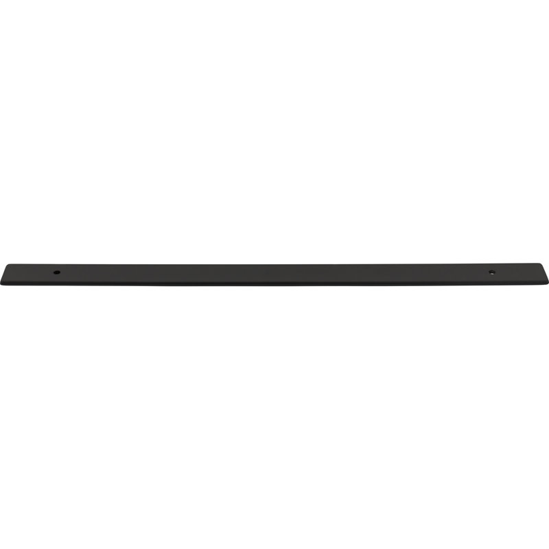Radcliffe Pull Backplate, Matte Black