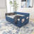 Modern UPHOLSTERED DAYBED WITH TRUNDLE, VELVET FABRIC, NO BOX SPRING REQUIRED, COMFORTABLE AND SIMPLE DESIGN MODELS