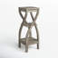 Table d'appoint Glasser, table de bout, support pour plante carré, salon, chambre à coucher, stratifié contemporain-23158522