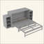 Lit escamotable avec tiroirs et tablettes de rangement spacieux, idéal pour les chambres d'amis ou les chambres compactes-1406257585