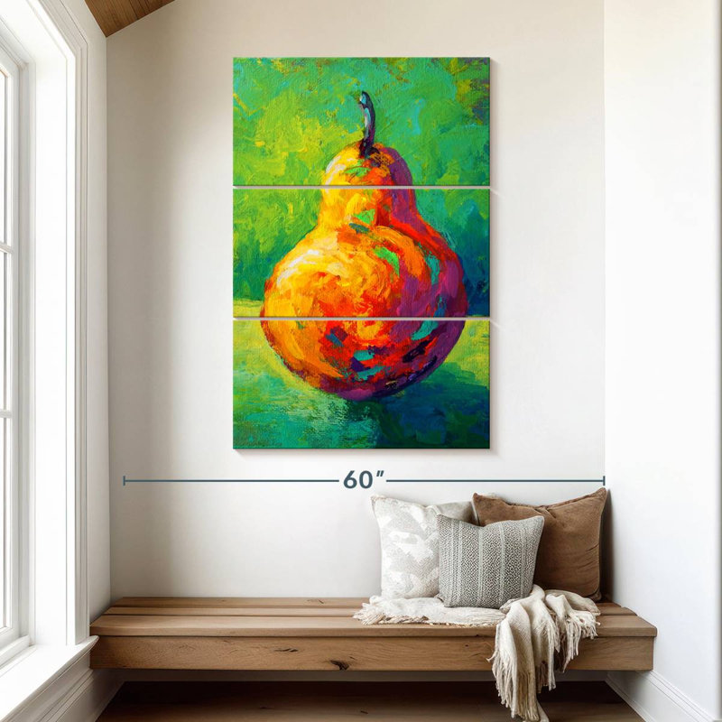 Yarlin Bright Pear V, 50" H x 32" W
