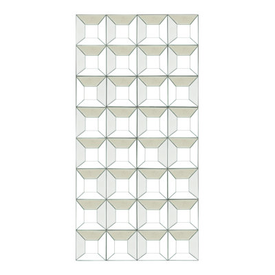 Chippenham Solid Wood Flat Wall Mirror