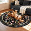 Tapis floral lavable antidérapant Botanical-129040820-129040819