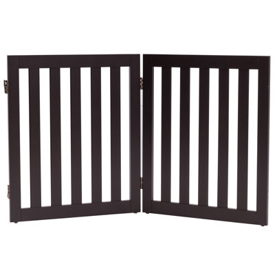 Wood Free Standing Pet Gate