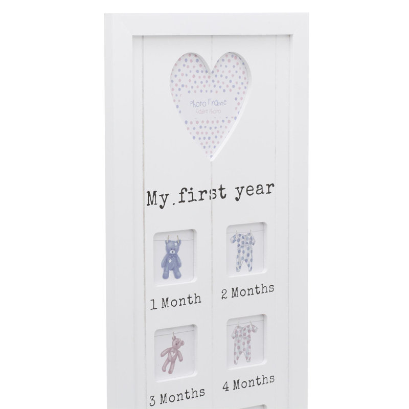 Kien White Wood Picture Frame
