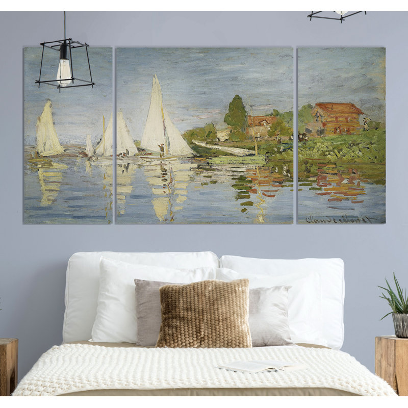A Premium Chapelton at Argenteuil, impression sur toile tendue, H 32 po x l 64 po x P 1,5 po