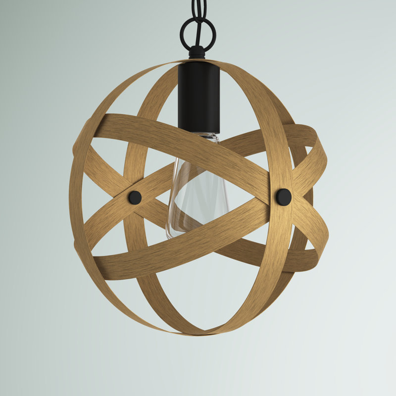 Luminaire suspendu sphère 1 lumière Rowling
