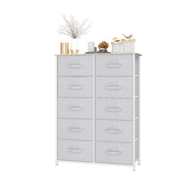 85.6 cm W Chest of 10 Drawers