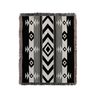 Fika South Western Cotton Blend Blanket Throw