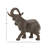 Bozkov Polystone Elephant Gray Decorative Sculpture
