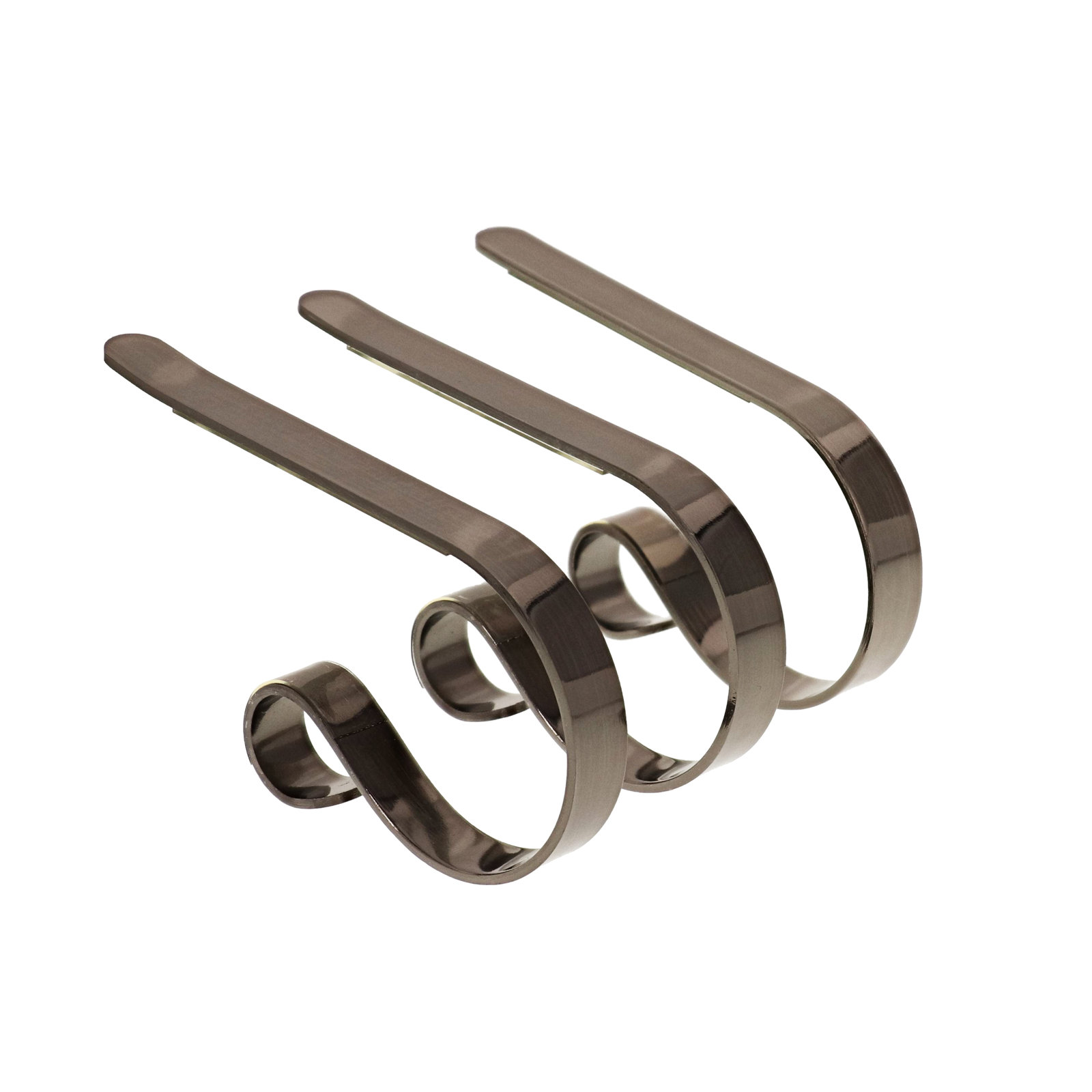 Stocking Holder, Brushed Nickel