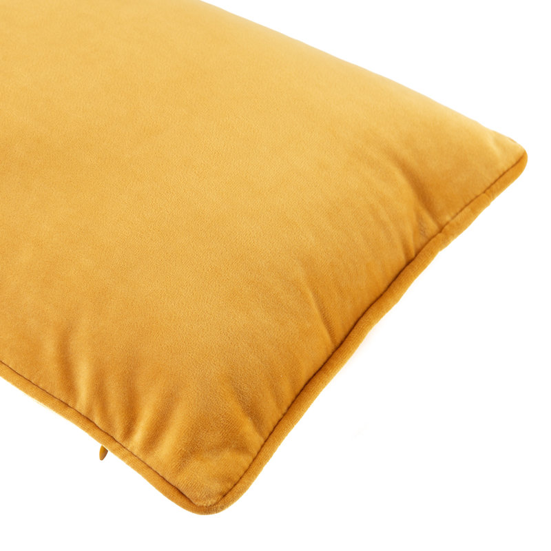 Housse de coussin en velours Chanasya Holland, Golden