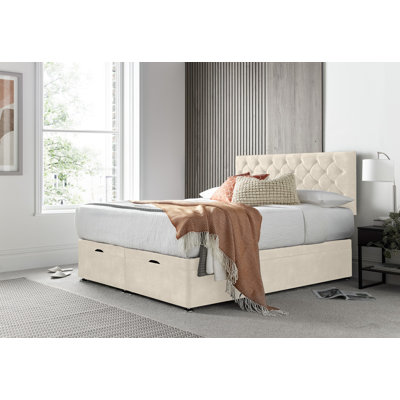 Florida Naple Divan Ottoman with Headboard on Struts