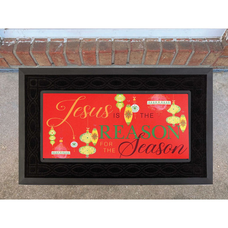 Paillasson Insert Jesus Is Raison