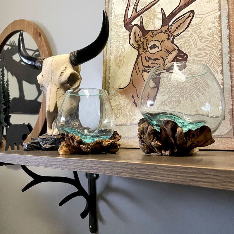 Clarabella Handmade Wood Table Vase