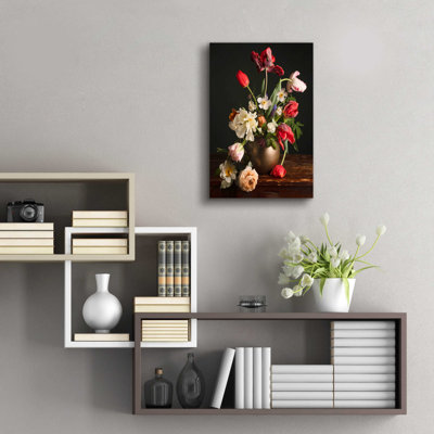 «Spring Has Come» par Leah McLean, art mural en verre acrylique épique, 24 po x 36 po
