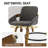 Swivel Bar & Counter Stool Set of 3-956568012-965586984