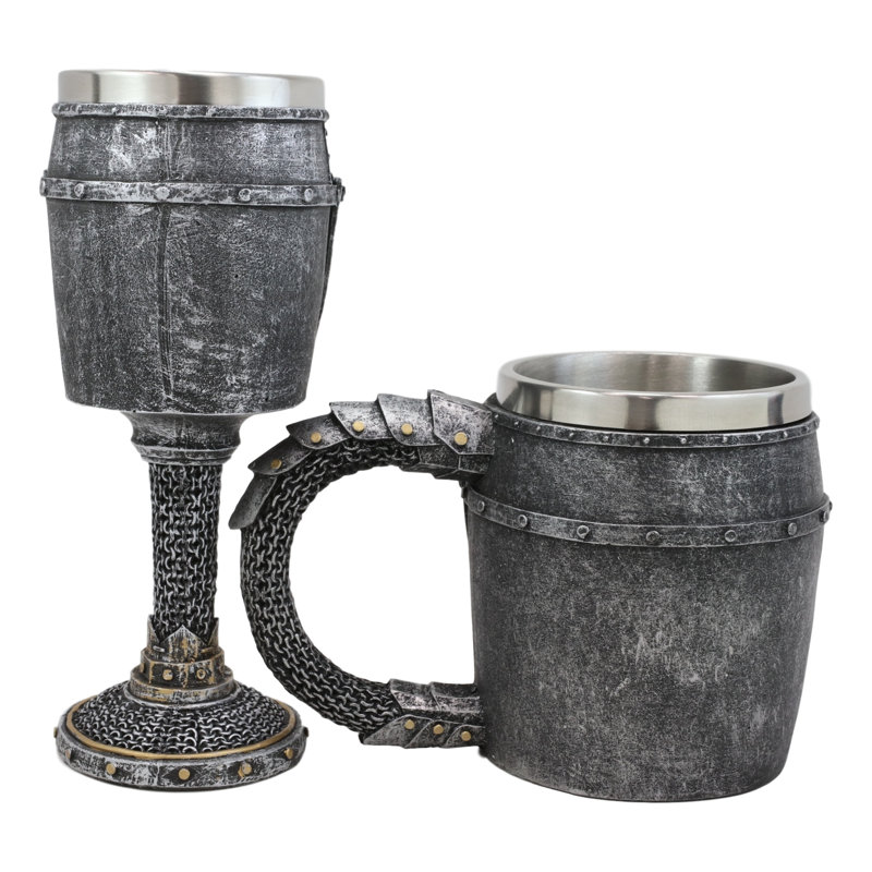Rorie 14 oz. Stainless Steel Glass