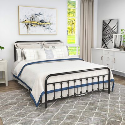 Modern Steel Bed Frame
