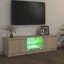 Labonte  TV Cabinet with LED Lights 120x30x35,5 cm-36260467-36263507