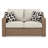 Causeuse d'extérieur avec coussin Danny