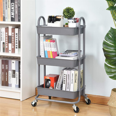 Rosemont 40cm W Utility Cart with Wheels