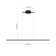 Popponesset 1-Light LED Dimmable Kitchen Island Linear Pendant