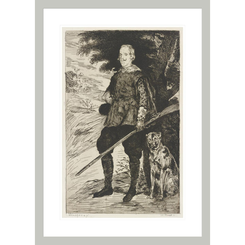 «Philip IV» par Estampe numérique encadrée, 29,5 po H x 21,1 po L