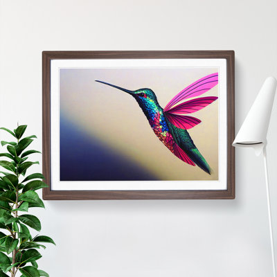 Lovely Hummingbird - Single Picture Frame Print