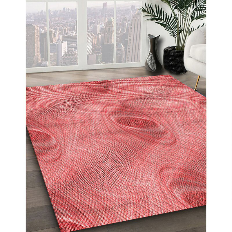 Abstract Indoor Rug, Square 8'