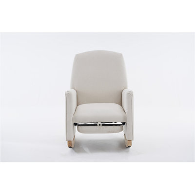 Cotton Linen Fabric Nursery Rocking Chair