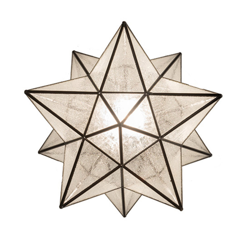 Moravian Star 1 - Light Semi Flush Mount