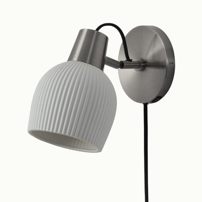 Single Light Porcelain Sconce