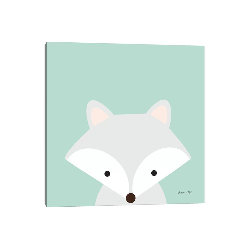 Cuddly Fox by Ann Kelle - Wrapped Canvas Gallery-Wrapped Canvas Giclée, 45.72 cm H x 45.72 cm W x 1.91 cm D