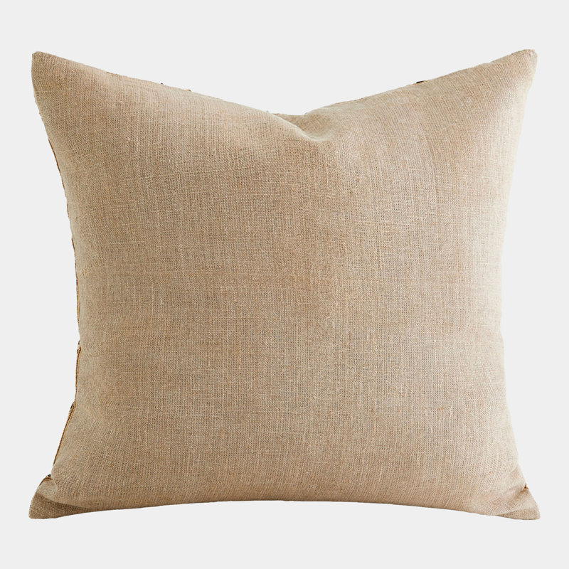 Roman Beaded Square Pillow Cover & Insert